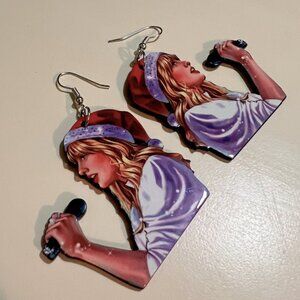 Taylor Christmas Earrings || Swiftie Style || Festive Accessories